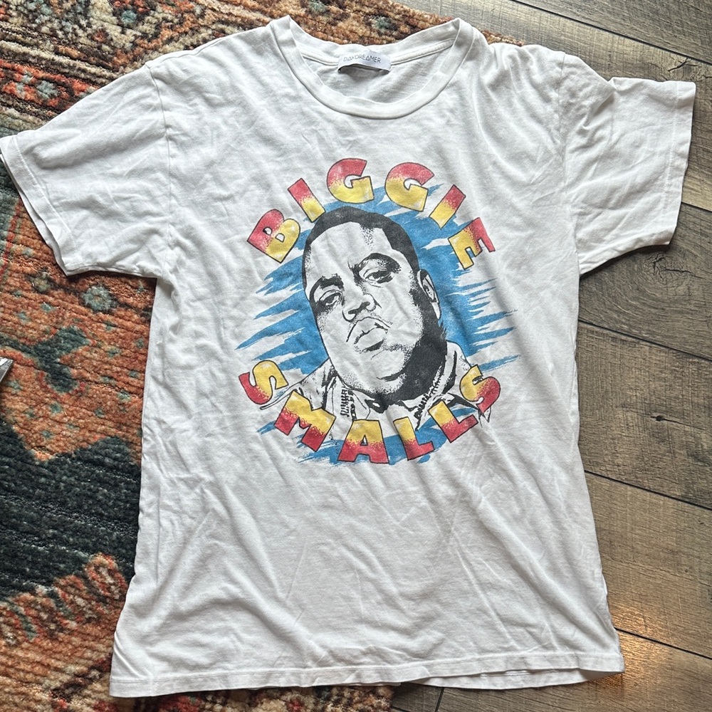 Daydreamer Biggie Smalls It was all a dream White Tshirt